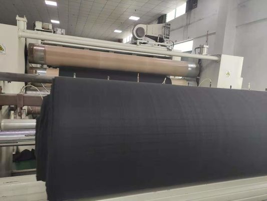 Black Needle Punching Nonwoven Fabrics Manufacturer ISO Certificated