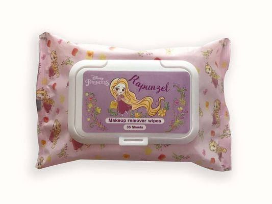 35 Sheets Formulated Makeup Remover Wipes With Kiwi Fruit Fragrance