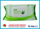 Aloe Vera Baby Wet Wipes For Newborns , Unscented 80 Sheets Flip Top Wet Baby Wipes
