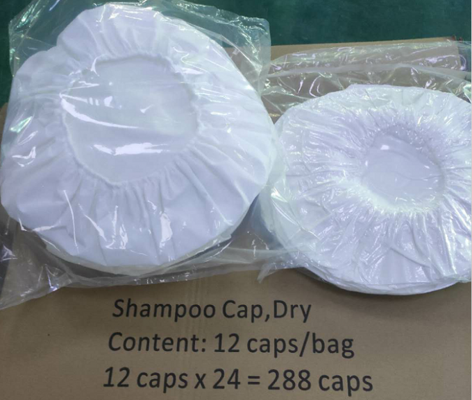 Dry Shampoo Cap For Disposable Rinse Free Shampoo Cap Producer