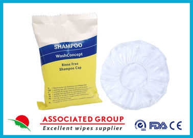 Nonwoven Waterless Shampoo Shower Caps / Microwave Hair Washing Cap