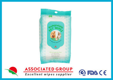 Biodegradable Dog Face Wipes Preservative Free With Sanitizing