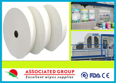 Customized Biodegradable Wet Wipes Spunlace Rolls With HS CODE