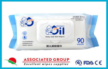 90 Sheets Soft Baby Wet Wipes Unscented Fragrance Free Hypoallergenic Flip Top