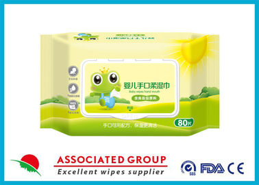 80pcs Extra Thick And Soft Unscented Baby Wet Tissue For Infant Skincare Gently Clean