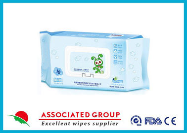 Fresh Wet Wipes For Infant Skincare , Chemical Free Gently Protect 80pcs Flip Top