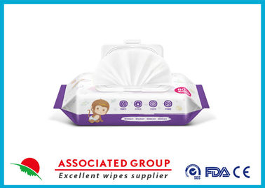 Naturally Slightly Acidic Biodegradable Wet Wipes For Babies Use , Xylitol Added
