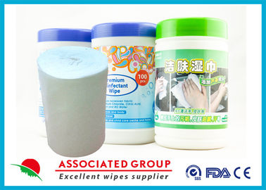 Antibacterial &amp; Sanitary Wet Wipes Biodegradable Spunlace Non Woven Roll