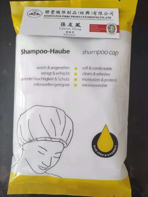 Aloe Vera Vitamin E Rinse Free Shampoo Cap Personal Hygiene Care Cap