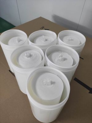 100 Pieces Dry Wipes For Alcohol Wet Wipes OEM Manufacturer In Canister