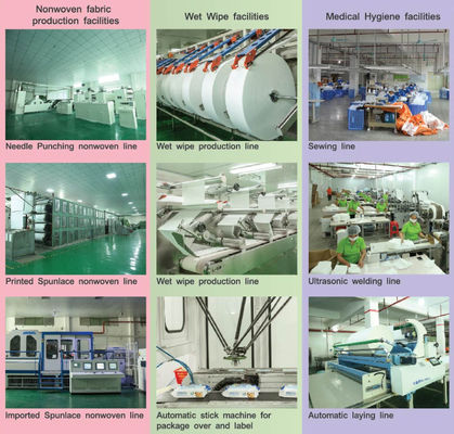 Customize Needle Punching Nonwoven Medical And Hygiene Product One Stop Service
