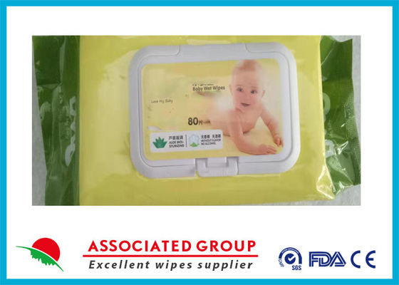 GMP Certified Baby Wet Wipes Alcohol Free Paraben Free Allergy Tested Wipes