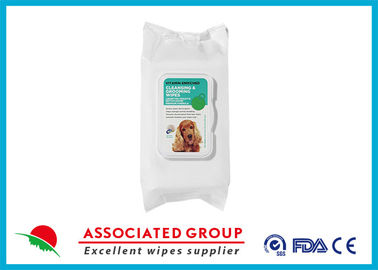 Medicated Dog Wipes Alcohol Free , Quick Bath Dog Wipes Multipurpose