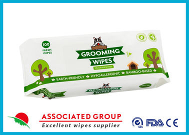 Non Toxic Pet Head Wipes Cleaning Wet Quick Bath Pet Wipes For Cats