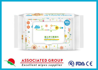 Fresh baby cleaning wipes For Hand And Mouth , Biodegradable Wet Wipes