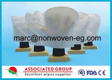 Dry Nonwoven Spunlace or Needle Punch Wash Glove Mitts  Sew Or Ultrasonic 50pcs