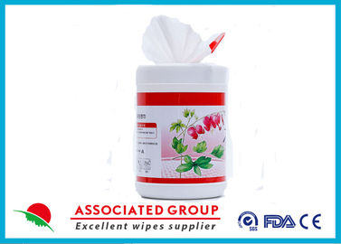 Fresh Scent Soft Antibacterial Wet Wipes High Capacity 120 Count Canister