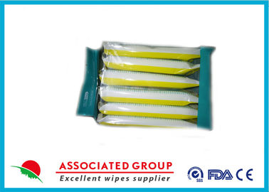 Promotional Packaging Antibacterial Wet Wipes Lemon Extract Spunlace Nonwoven Material