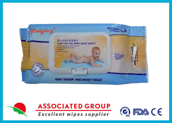80 Pcs Natural Baby Tender And Moist Tissue / Baby Wet Wipes