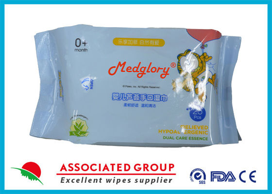 Organic Aloe Vera Baby Wipes - Gentle, Moisturizing & Unscented