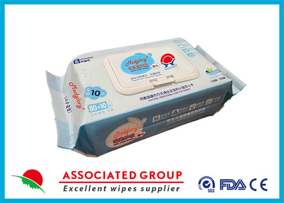 90 Pcs Degradable Baby Wet Wipes Free From Colorants And Perfumes For Sensitive Skin