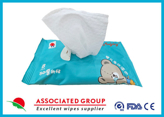 8 Pcs Thickened Baby Wipes Baby Hand-Mouth Wipes With Chamomile Essence And Vitamin E