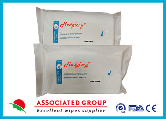 Hygienic Spunlaced Fabric Adult Wet Wipes For Hands Only