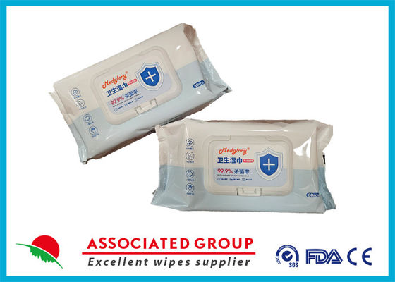 Custom Surface Cleaning Alcohols Technical Anti Bacterial Adult Wet Wipes Biodegradable Disposable Isopropyl Alcohol
