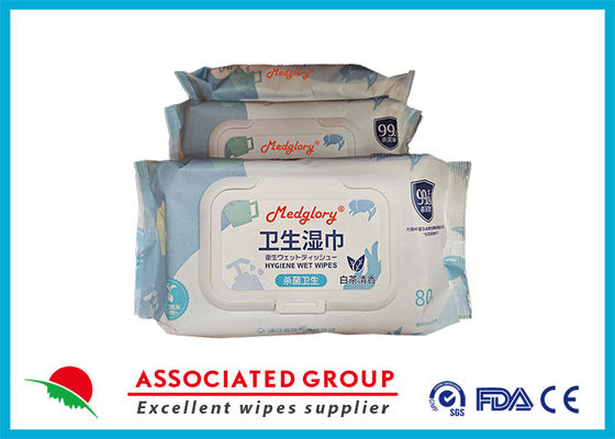 Medglory Clean Adult Wipes | Personal Cleansing Wipes Made from Plant Based Fibers | Infused with Aloe & Vitam E