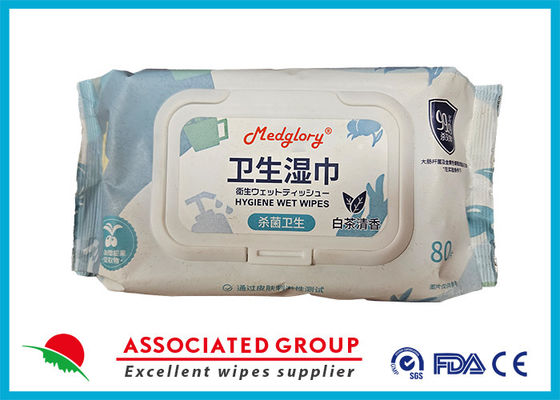 Medglory Clean Adult Wipes | Personal Cleansing Wipes Made from Plant Based Fibers | Infused with Aloe & Vitam E