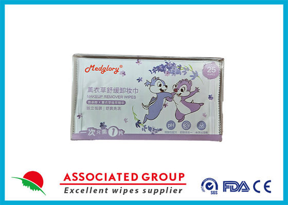 Single Package 20 Wipes Fragrance Free Makeup Remover Wipes Plant Based, Hypoallergenic