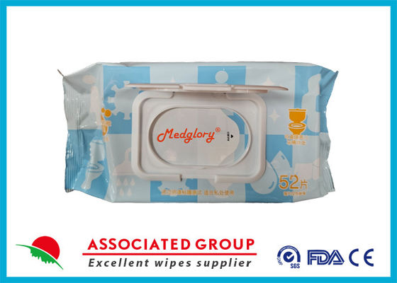 Flushable Toilet Wet Tissue ISO Verified, Safe To Flush | 52 Wipes Per Pack Packaging May Vary