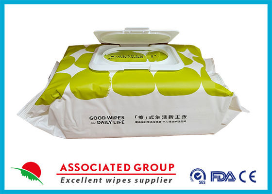 Soft Cleaning Yuanai Hands And Face Baby Wet Wipes Alcohol Free