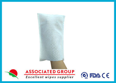 Big Pearl Dot Spunlace Scrub Wet Wipe Gloves