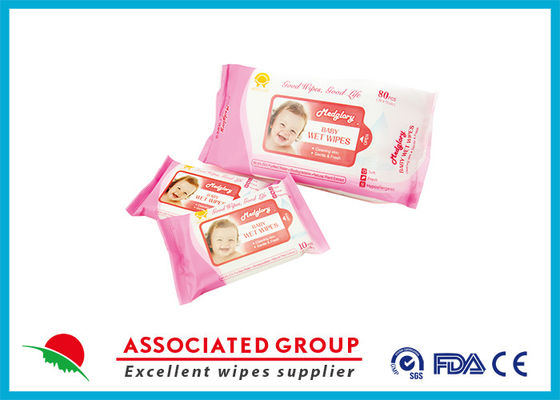 80Pcs Baby Hand Mouth Wipes Flow Pack Soft Cross Lapping Fabric For Gentle Cleaning