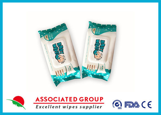 Soft Cross Fabric Skin Care Baby Wet Wipes No Irritation 45g Weight Hypoallergenic For Sensitive Skin