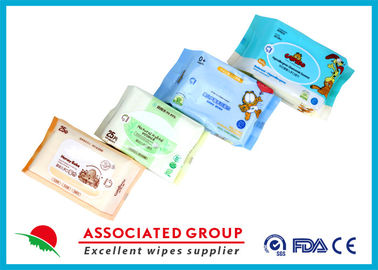Ultra Thick Pearl Dot Wet Biodegradable Baby Wipes Tissues 25pcs Small Packaging