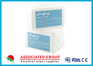 Disposable Non Sterile Gauze Pads Medical Care Hemostasis 100PCS / bag