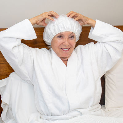 Factory Direct Comfort Rinse Free Shampoo Cap 20 Seconds Heating OEM Available