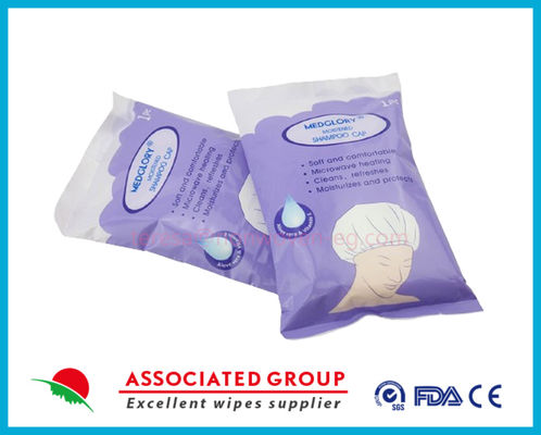 Latex-Free Rinse-Free Shampoo Cap for Easy Hair Washing Anytime Anywhere