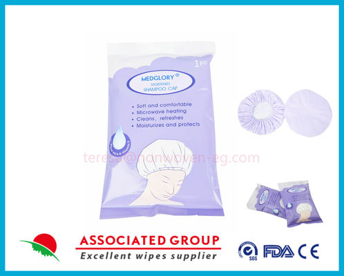 Eliminates Odors Rinse Free Shampoo Cap for Easy and Convenient Hair Washing OEM ODM