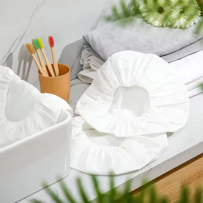Dispoable Rinse Free Shampoo Cap with Custom Logo Fragrance Free Shelf Date 2 years