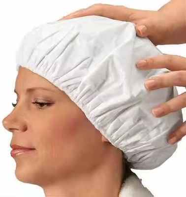 Dispoable Rinse Free Shampoo Cap with Custom Logo Fragrance Free Shelf Date 2 years