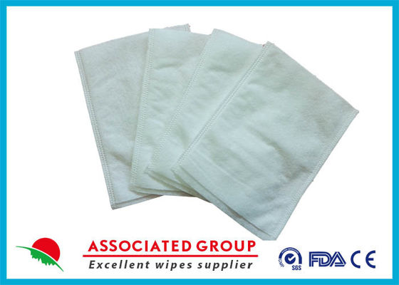 22*15cm Ultrasonic Square Wet Washing Glove / Rinse Free Bath Wipes 100000 Packs Per Day