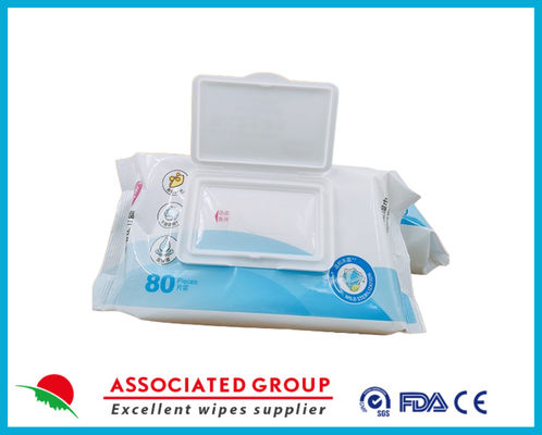 Cleansing & Moisturizing 2-in-1 Sensitive Biodegradable Hypoallergenic Baby Wipes with Lid