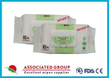 Perfume Free Baby Wet Tissue 19 * 20CM With Flushable Nonwoven Spunlace Material