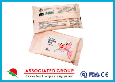 Feminine Hygiene Makeup Remover Wipes 10PCS Rinse Free Pure Cotton Makeup Cleaning