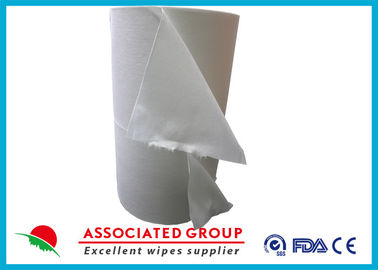 Spunlace Nonwoven Disposable Dry Washcloths 100 % Cotton No Pilling / Fuzzing
