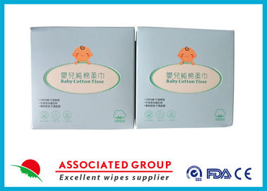 100 % Cotton Disposable Dry Baby Wipes Plain Spunlace Nonwoven For Baby