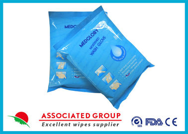 Disposable Wet Wash Glove No Irritation Microwavable With Non - Woven Material